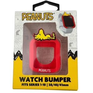 NIB CultureFly Peanuts Woodstock Apple Watch Bumper Case 38 40 41mm Doghouse